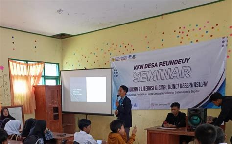 Mahasiswa Kkn Ipi Garut Gelar Seminar Usung Tema “pendidikan Dan Literasi Digital Kunci