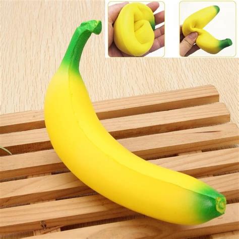 Squishy Banana Toy Slowing Rising Scented 18cm T Banana Toy