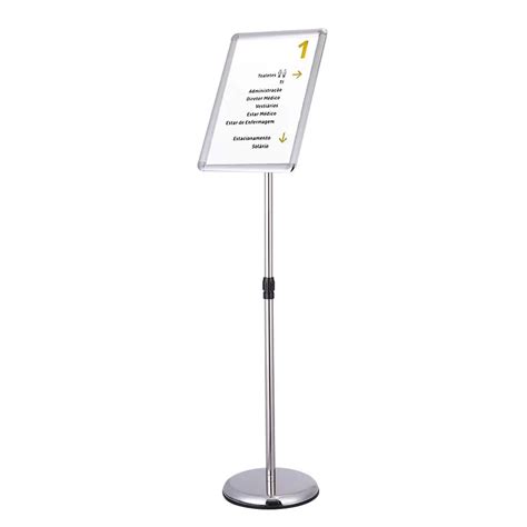 Sign Holders A3 A4 Pedestal Sign Holder Floor Stand Adjustable With