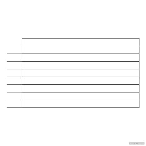 This template uses basic shape objects and lines to create an org chart. Printable Blank Chart with Lines - Printabler.com