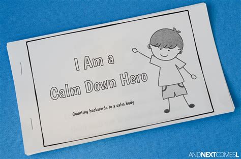 Free Printable Calm Down Strategies Story For Kids And