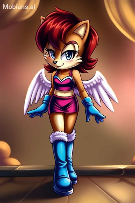 Sally Acorn Cupid 6 By Sonichedgehog02 On Deviantart