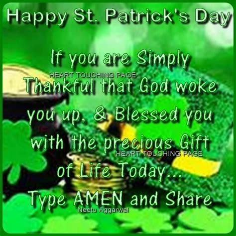 Happy St Patricks Day Prayer Pictures Photos And Images For Facebook