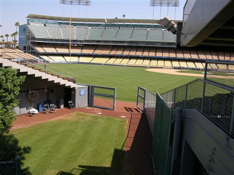 Dodgersbullpen Dodger Stadium Bullpen Photographed By Bk Flickr