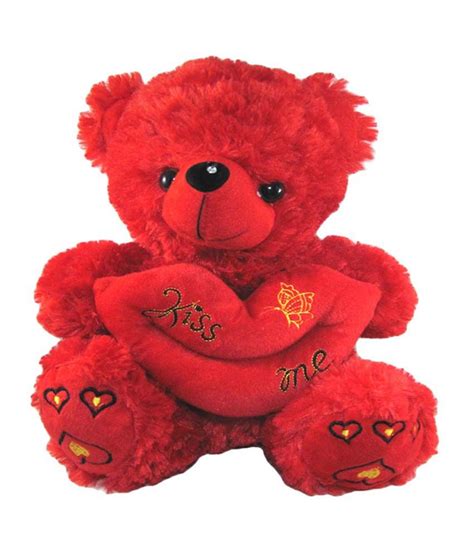 Tickles Red Cloth Cute Kiss Me Teddy Bear Toy Buy Tickles Red Cloth