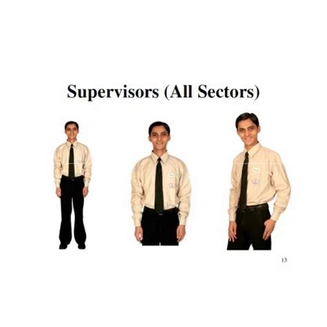 Cotton Supervisor Men Uniforms Size S And Xxl At Rs 800set In Vasai