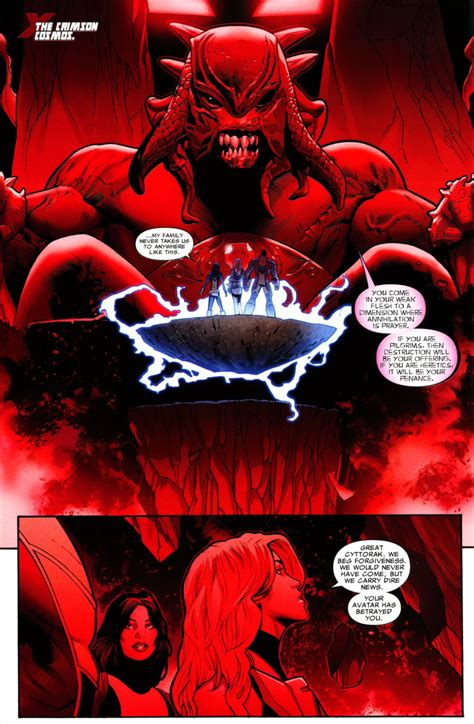 Cyttorak Vs House Of M Scarlet Witch Battles Comic Vine