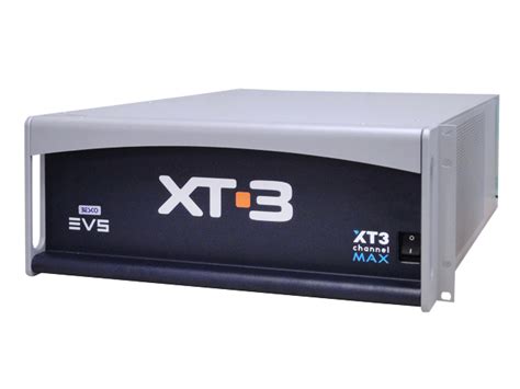 Evs Xt3 Channel Max【4u】｜ビデオサーバー｜カムコーダー・レコーダー｜ブロードキャスト＆シネマプロダクション｜レンタル機器