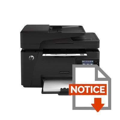 However, this speed also varies according to the complexity of the document under print as well as the model. Imprimante Laser HP LaserJet Pro MFP M127fw - Prix pas ...
