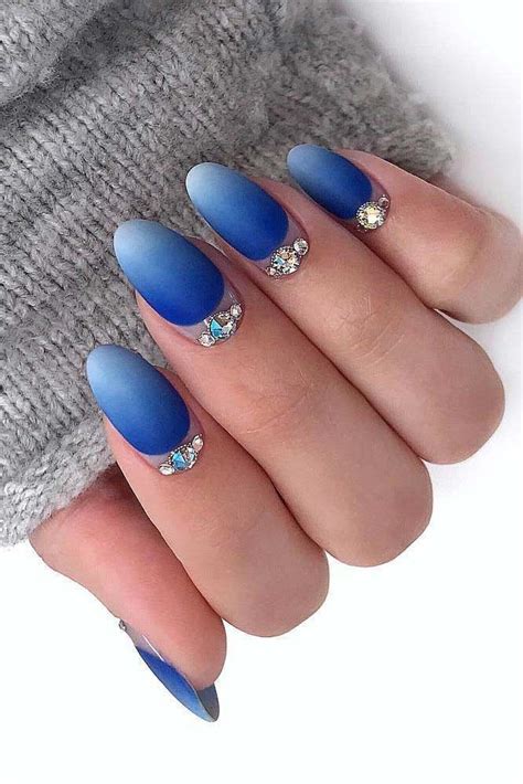 bright blue ombre nails pictures   images  facebook tumblr pinterest  twitter