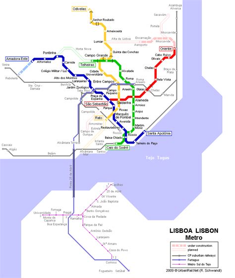 Lisbon Tram Map For Free Download Map Of Lisbon Tramway Network