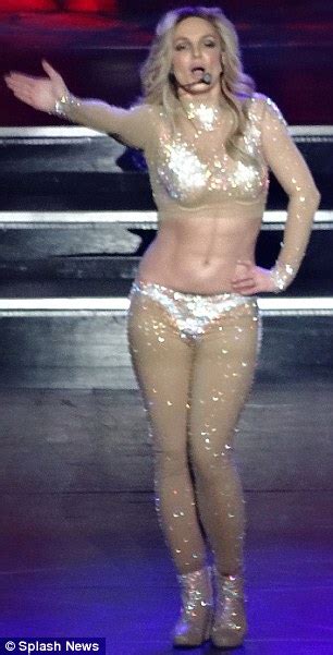 Britney Spears Slips Back Into Toxic Nude Bodysuit For Vegas Rehearsals