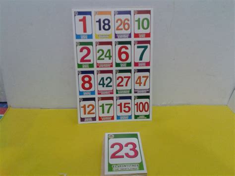 Con 15 o 20 minutos diarios es suficiente. Loteria Didáctica Números Juego Matemáticas Escuela - $ 30 ...