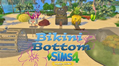 Bikini Bottom 🏝 Sims 4 Speed Build Nocc Youtube