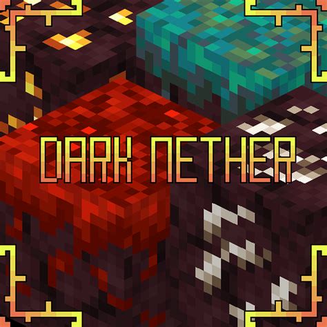 Dark Nether Minecraft Texture Pack