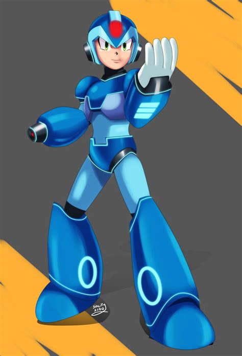 Megaman X Fully Charged By Sincity2100 On Deviantart