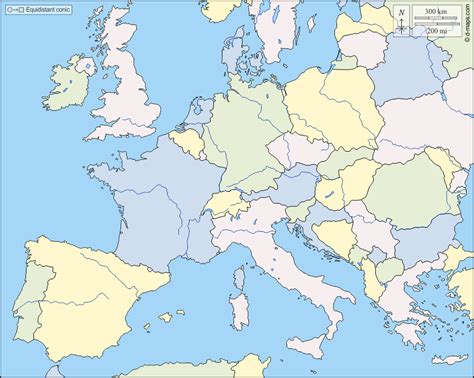 Cartina Muta Europa Idrografica Hochzeitsfrisuren