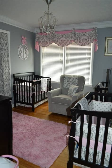 A small bedroom can work fine for a single baby, but it may not have enough space to house three cribs. Our triplet nursery! | Nursery twins, Twin baby rooms ...