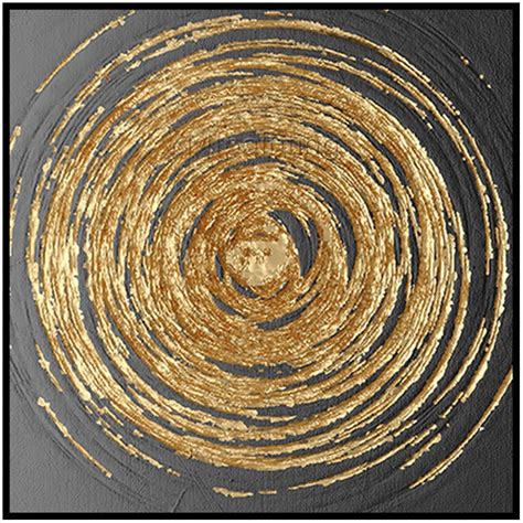 Gold Art Acrylic Abstract Painting On Canvas Original Black Etsy Gold