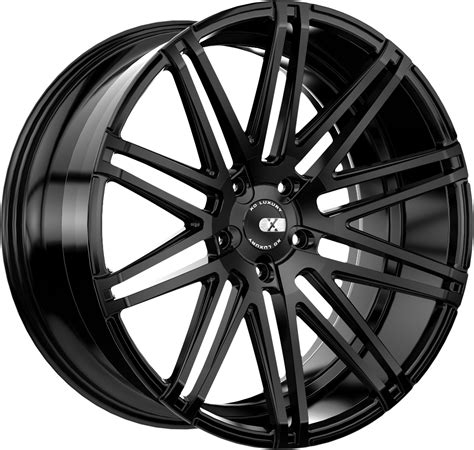 Xo Luxury Milan Wheel Full Matte Black Sizes 20x85 20x10 22x9 22x10