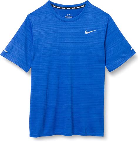 Nike Dri Fit Miler T Shirt Game Royal Xl Uk Clothing