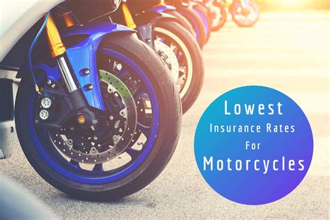 Request a free motorcycle insurance quote and get coverage tailored to your unique riding needs and budget. Lowest Insurance Rates For Motorcycles - Motorcycle World