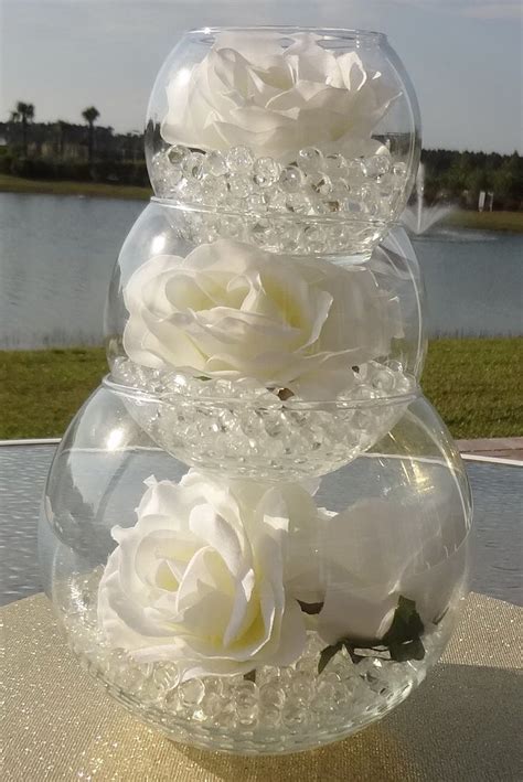 Water Pearls Beautiful Wedding Centerpiece Diy Wedding Decorations