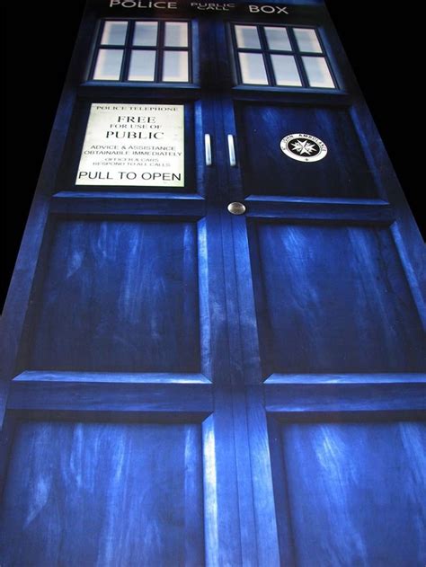 Tardis Door Sticker Helps You Enter Space And Time From Anywhere In Your Home