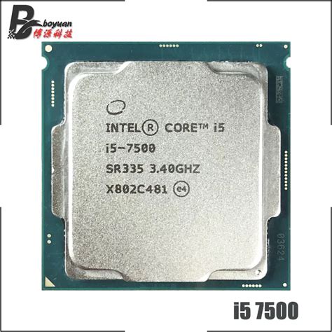 Intel Core I5 7500 34ghz Kaby Lake Cpu Lga1151 Desktop Processor Boxed