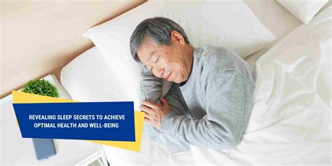The Power of Sleep: Unlocking the Secrets to Optimal Health and Well