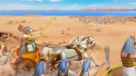 Israelites Cross The Red Sea