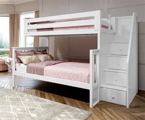 Jackpot Newcastle Twinfull Staircase Bunk Bed ⋆ Berkeley Kids Room