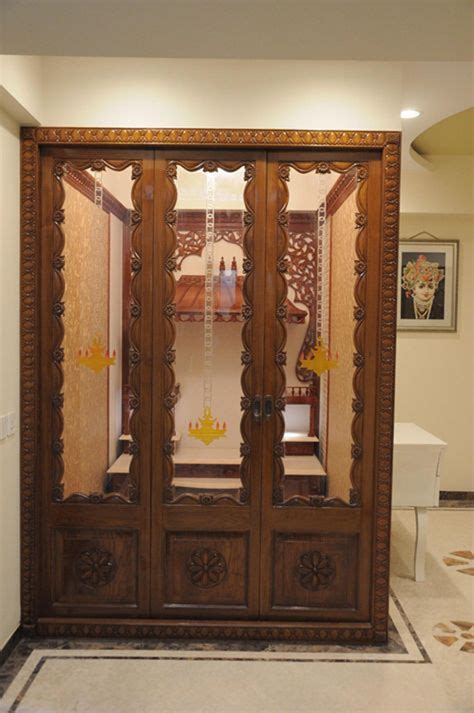 Ideal Pooja Room Glass Door Design Trends Housing News