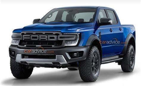 Ford Ranger Raptor 2022 Black Changes Redesign Specs Pictures