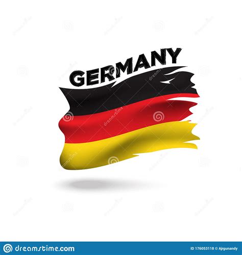 Torn Germany Patriotic Flag 3d Vector Illustration Template Stock Vector - Illustration of ...