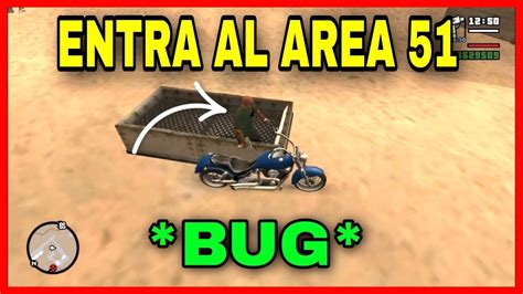 Como Entrar Al Area 51 En Gta San Andreas Base Militar Bug Para