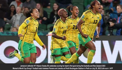 Reggae Girlz Claim First World Cup Win To Close On Last 16