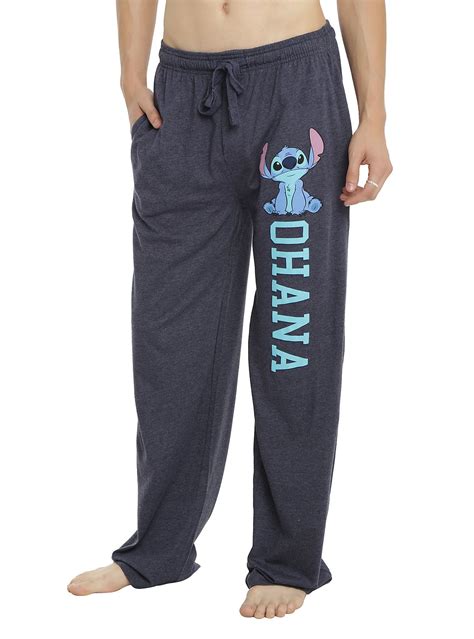 Disney Lilo And Stitch Ohana Guys Pajama Pants Hot Topic Disney Cars Disney Lilo Cotton Pj
