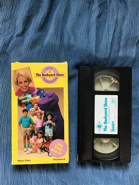 Barney And The Backyard Show Vhs