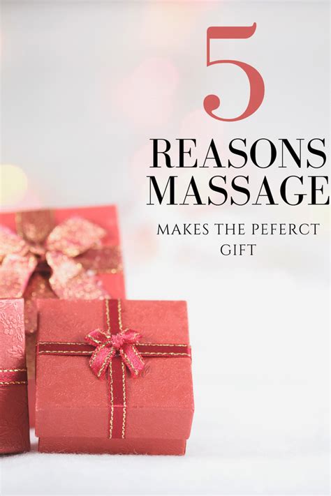 4 Reasons Why Massage Makes The Best T