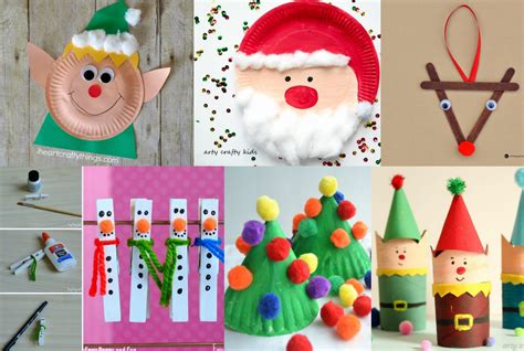 Christmas Crafts For Children To Make 50 Christmas Crafts For Kids