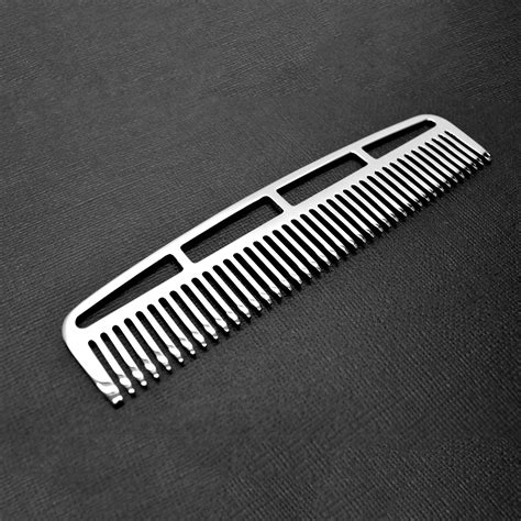 Skeleton Stainless Steel Comb Metal Comb Works Touch Of Modern