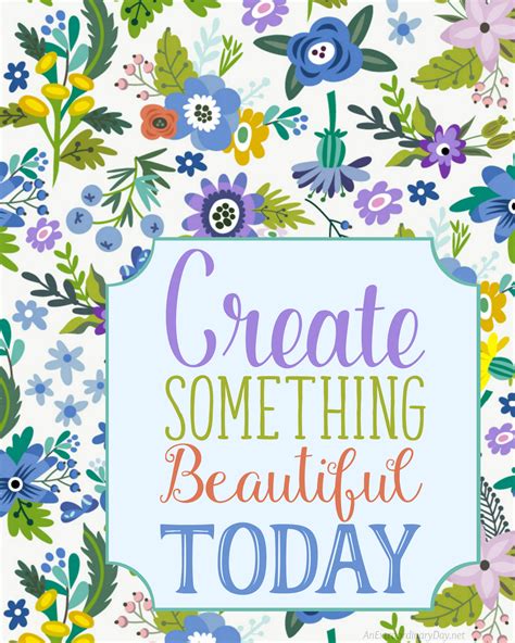 Did You Create Something Beautiful Today Printable An