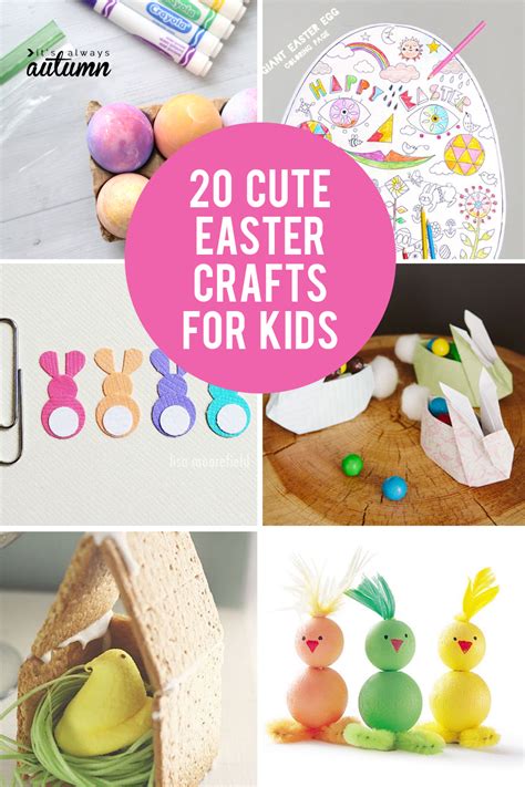20 Adorable Easter Crafts For Kids Easy Fun Its