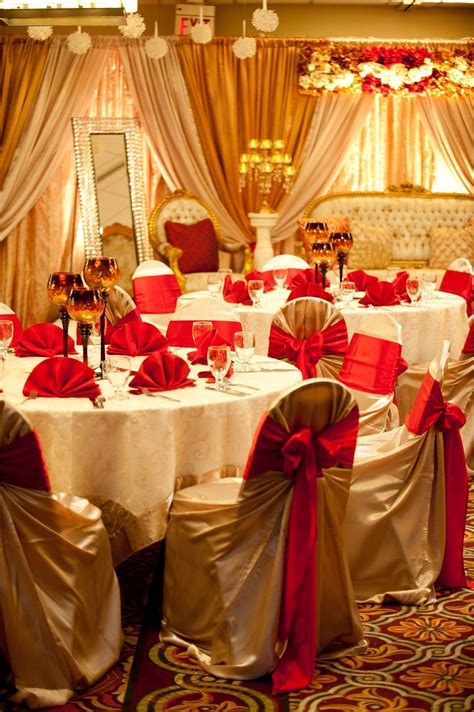 Red And Gold Wedding Decor Ideas 21 Gobal Creative Platform For