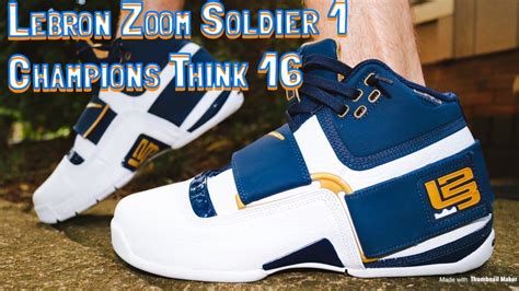 Nike Lebron Zoom Soldier 1 Champions Think 16 25 Straight Review And On