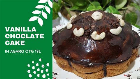 Vanilla Chocolate Cake Recipe Simple Cake Baking Without Milk Agaro Otg Cake Recipe Youtube