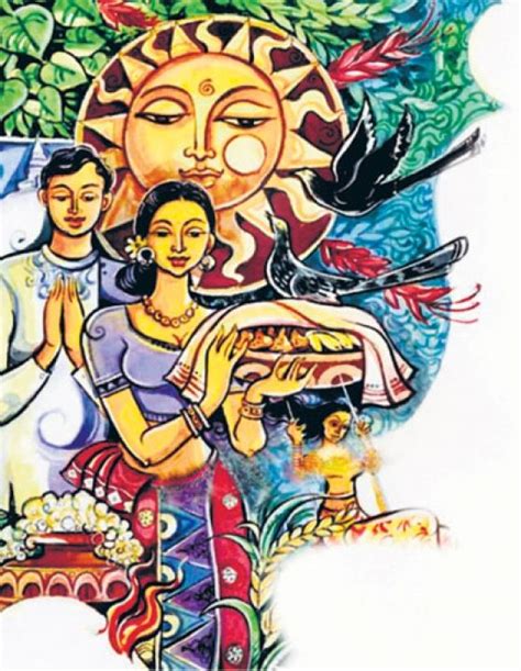 Sinhalese And Tamil New Year Celebrated Annually In The Month Of April