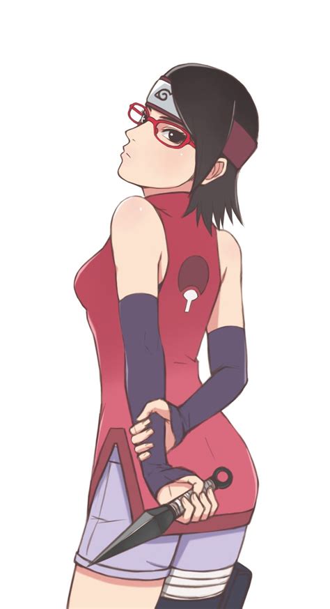 Pin De Rui Em Naruto Boruto Sarada Uchiha Naruto