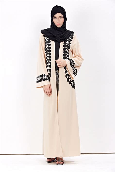 2018 Women Islamic Dress Cardigan Muslim Abayas For Women Islamic